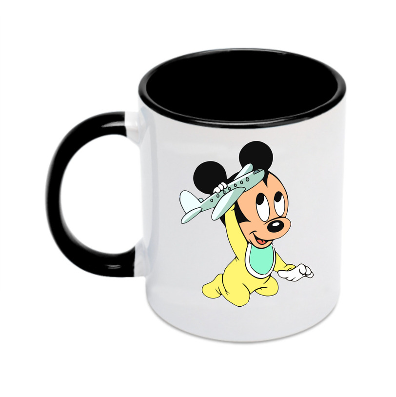 （画像用） ミッキーマウス Mickey Mouse カラーマグカップ