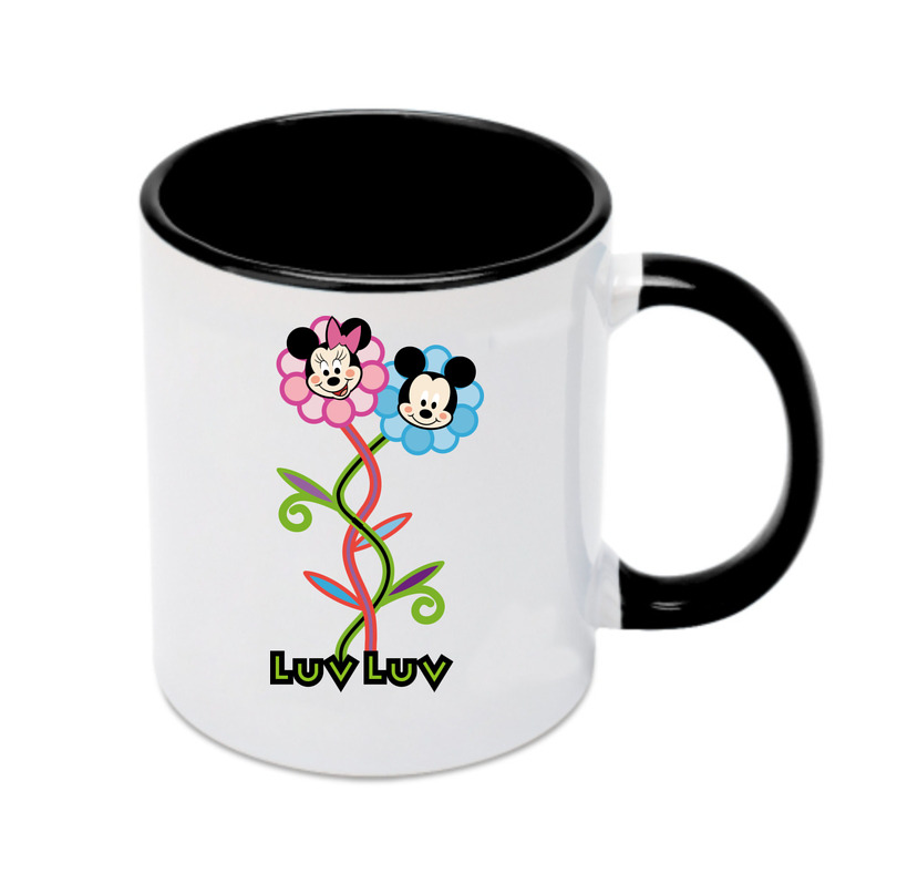 （画像用） ミッキーマウス Mickey Mouse カラーマグカップ