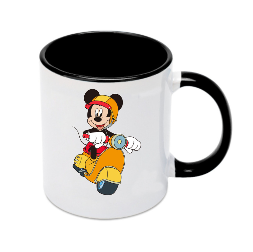 （画像用） ミッキーマウス Mickey Mouse カラーマグカップ