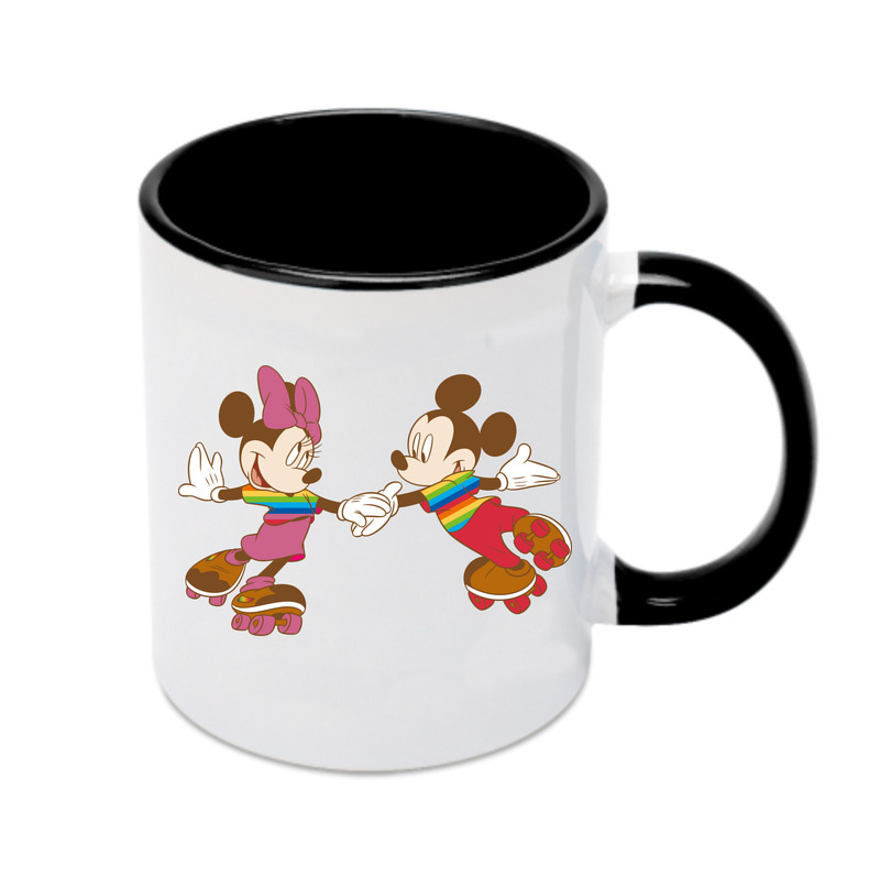 （画像用） ミッキーマウス Mickey Mouse カラーマグカップ