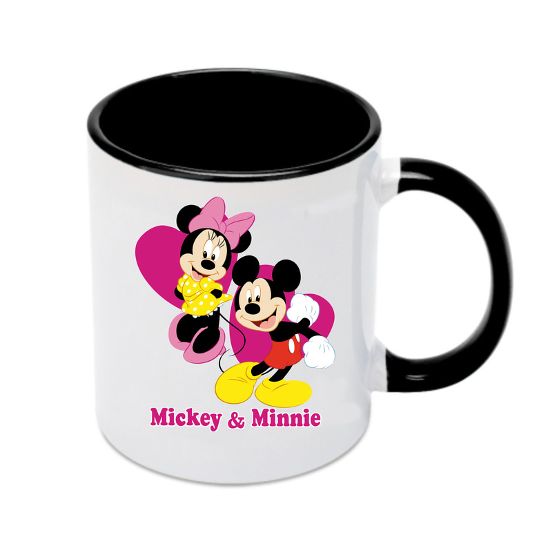 （画像用） ミッキーマウス Mickey Mouse カラーマグカップ