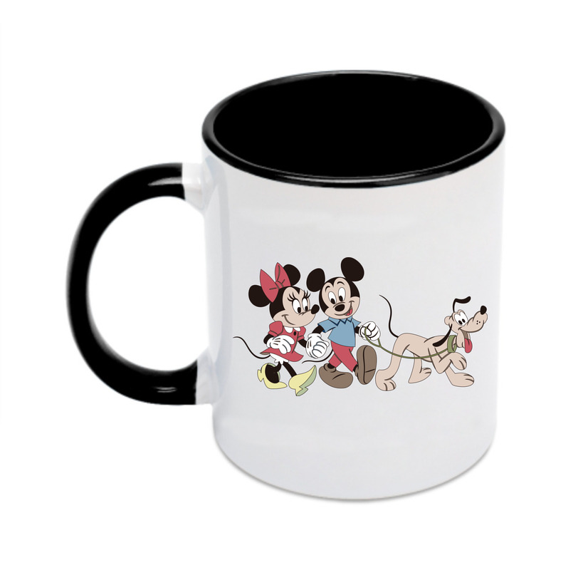 （画像用） ミッキーマウス Mickey Mouse カラーマグカップ