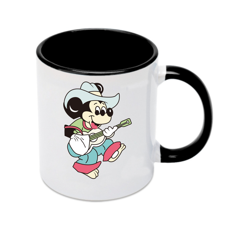 （画像用） ミッキーマウス Mickey Mouse カラーマグカップ