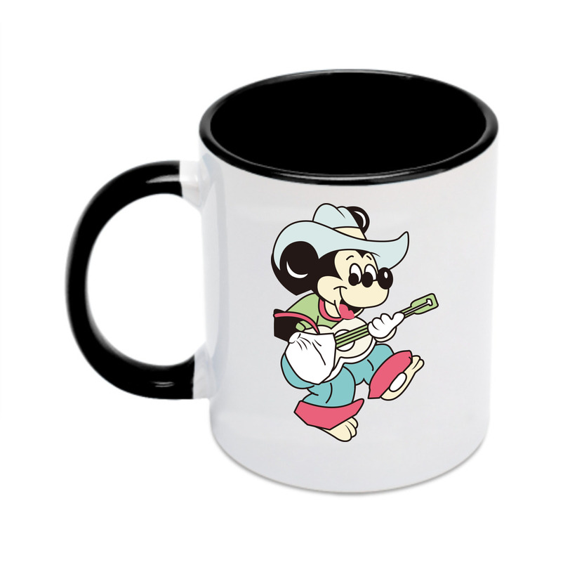 （画像用） ミッキーマウス Mickey Mouse カラーマグカップ