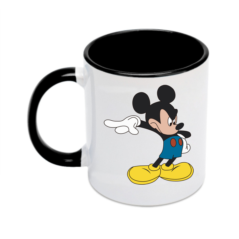 （画像用） ミッキーマウス Mickey Mouse カラーマグカップ