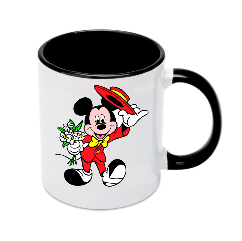 （画像用） ミッキーマウス Mickey Mouse カラーマグカップ