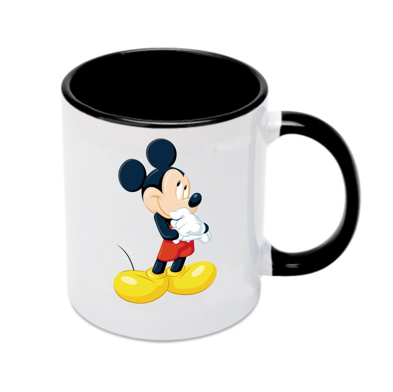 （画像用） ミッキーマウス Mickey Mouse カラーマグカップ
