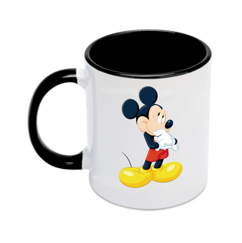 （画像用） ミッキーマウス Mickey Mouse カラーマグカップ