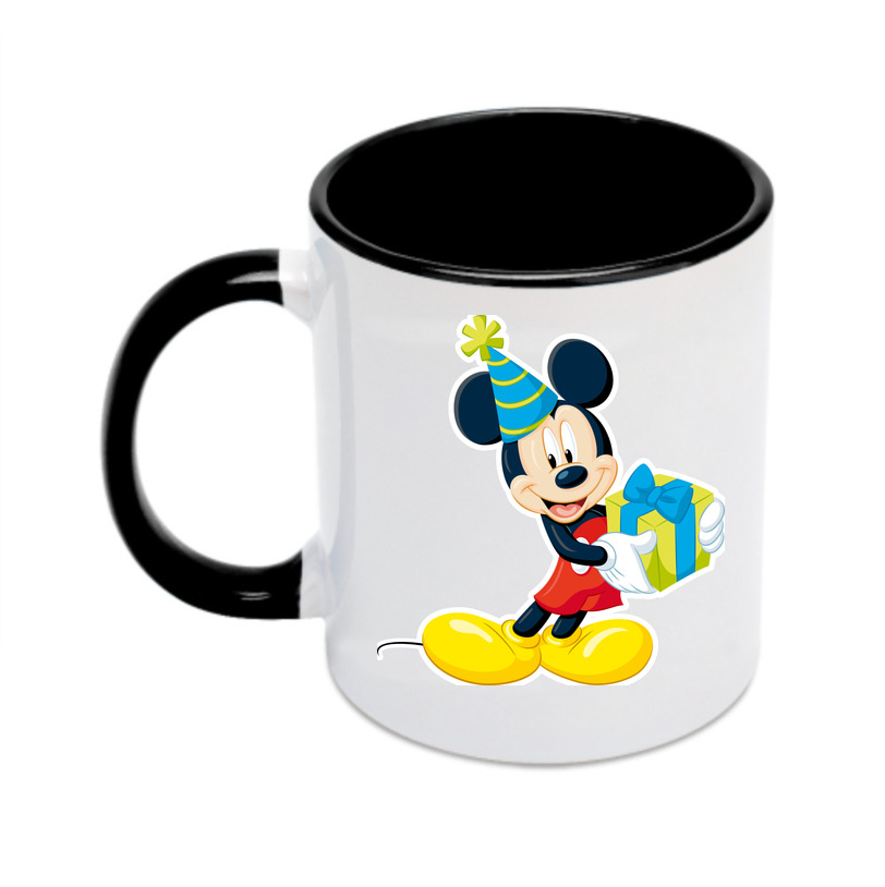 （画像用） ミッキーマウス Mickey Mouse カラーマグカップ