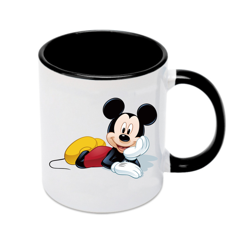 （画像用） ミッキーマウス Mickey Mouse カラーマグカップ
