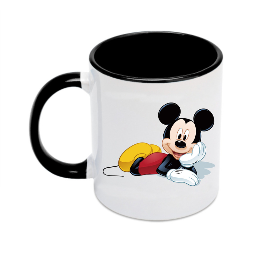 （画像用） ミッキーマウス Mickey Mouse カラーマグカップ