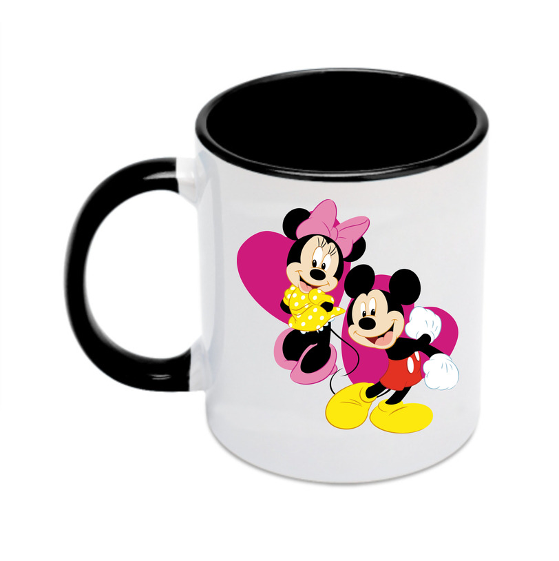（画像用） ミッキーマウス Mickey Mouse カラーマグカップ