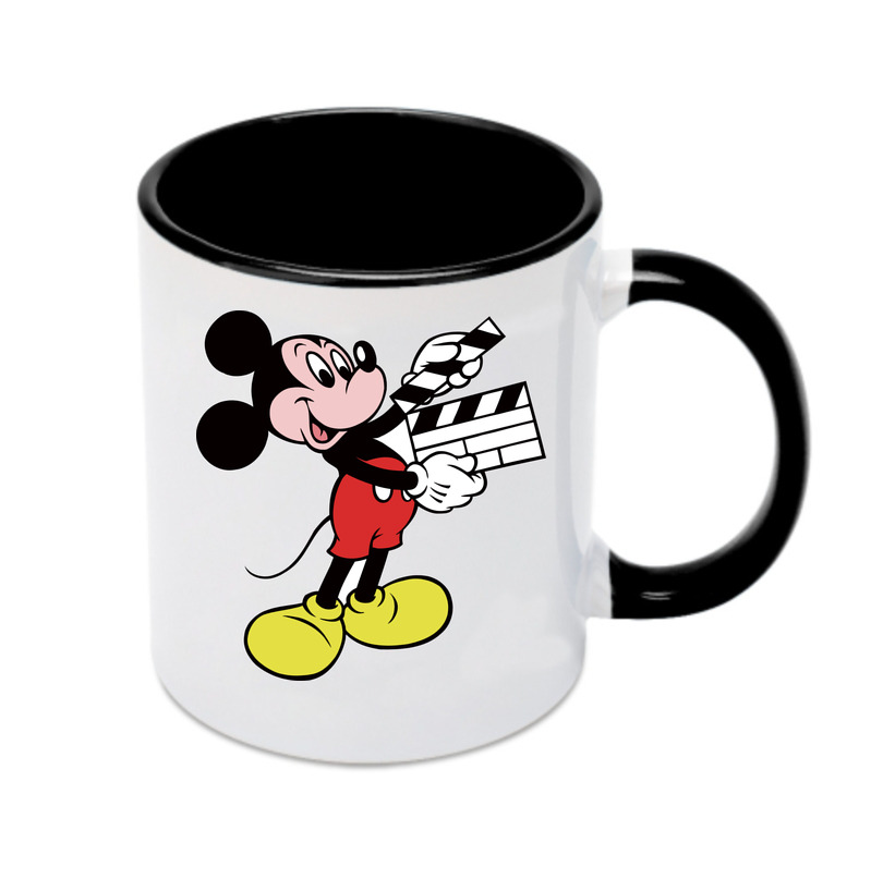 （画像用） ミッキーマウス Mickey Mouse カラーマグカップ