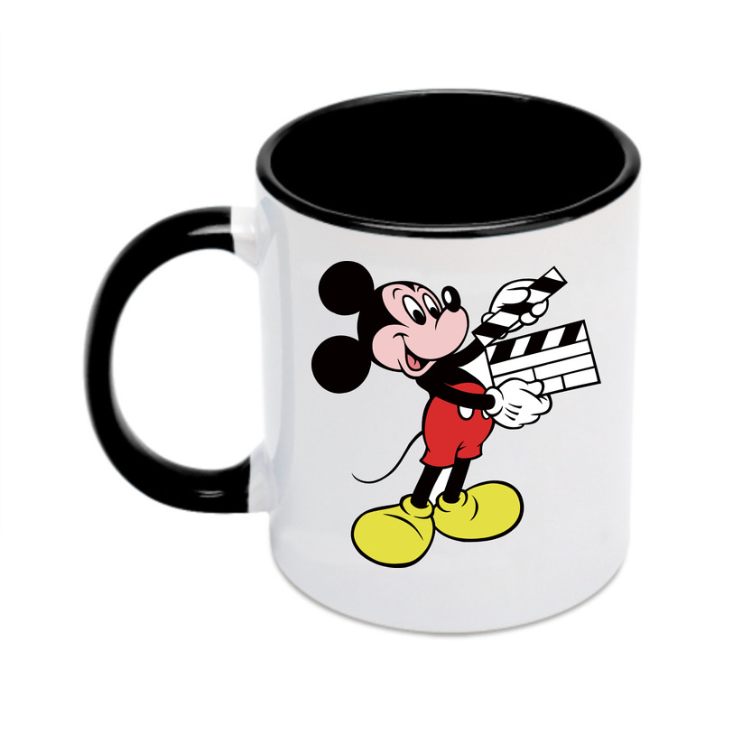 （画像用） ミッキーマウス Mickey Mouse カラーマグカップ