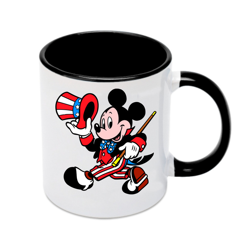 （画像用） ミッキーマウス Mickey Mouse カラーマグカップ