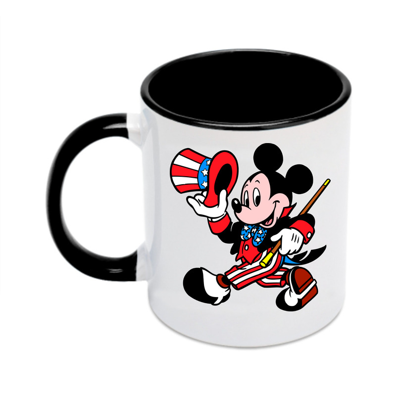 （画像用） ミッキーマウス Mickey Mouse カラーマグカップ
