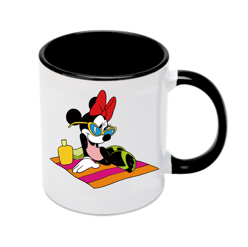 （画像用） ミッキーマウス Mickey Mouse カラーマグカップ