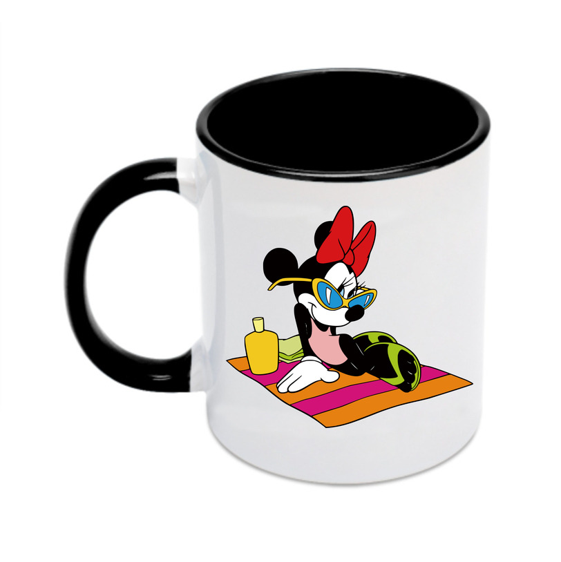 （画像用） ミッキーマウス Mickey Mouse カラーマグカップ