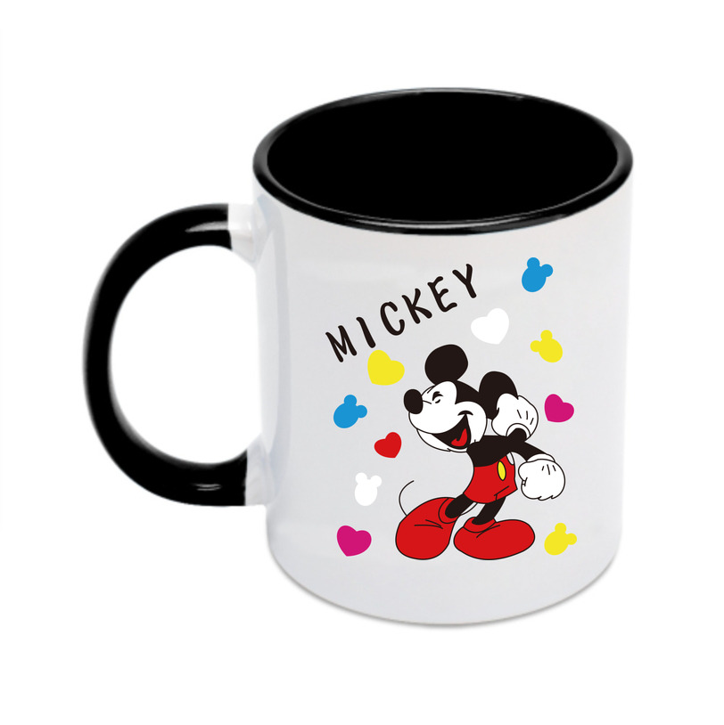 （画像用） ミッキーマウス Mickey Mouse カラーマグカップ
