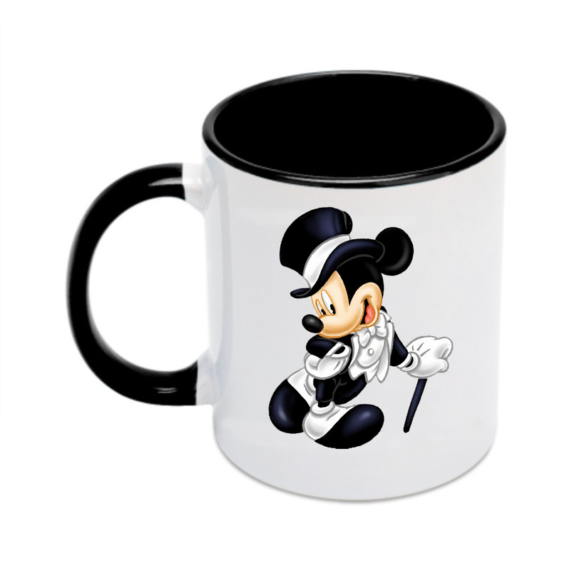 （画像用） ミッキーマウス Mickey Mouse カラーマグカップ