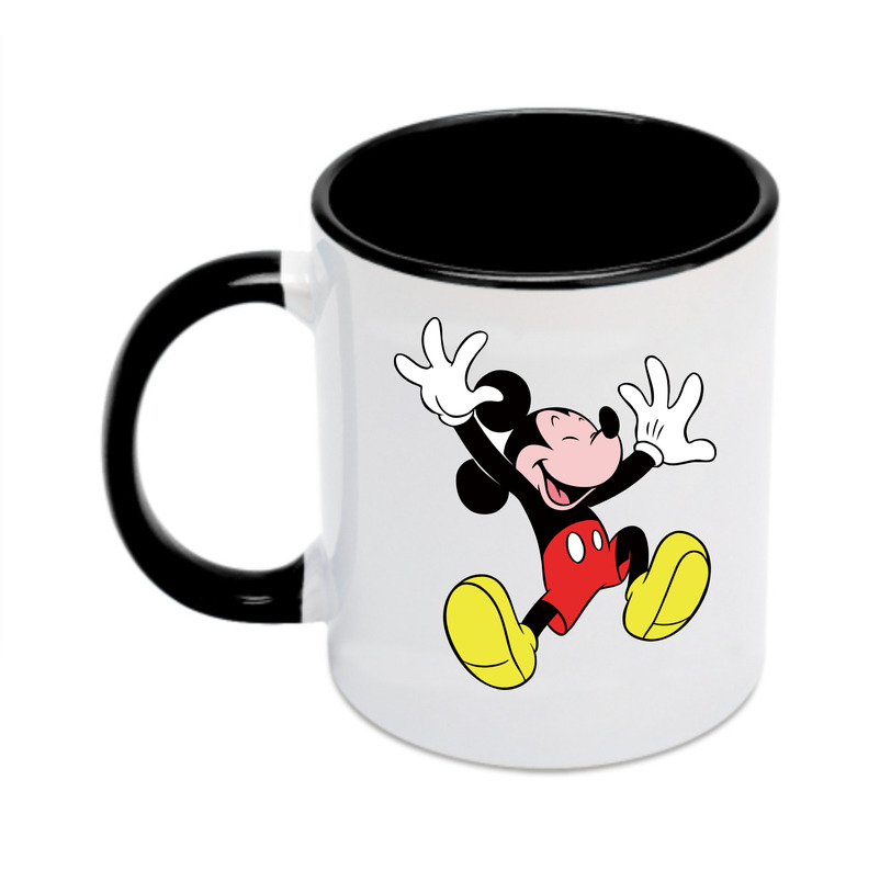 ミッキーマウス Mickey Mouse カラーマグカップ