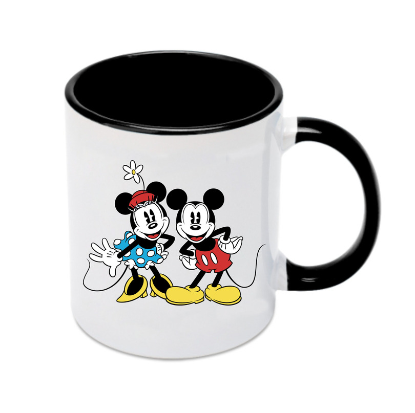 （画像用） ミッキーマウス Mickey Mouse カラーマグカップ