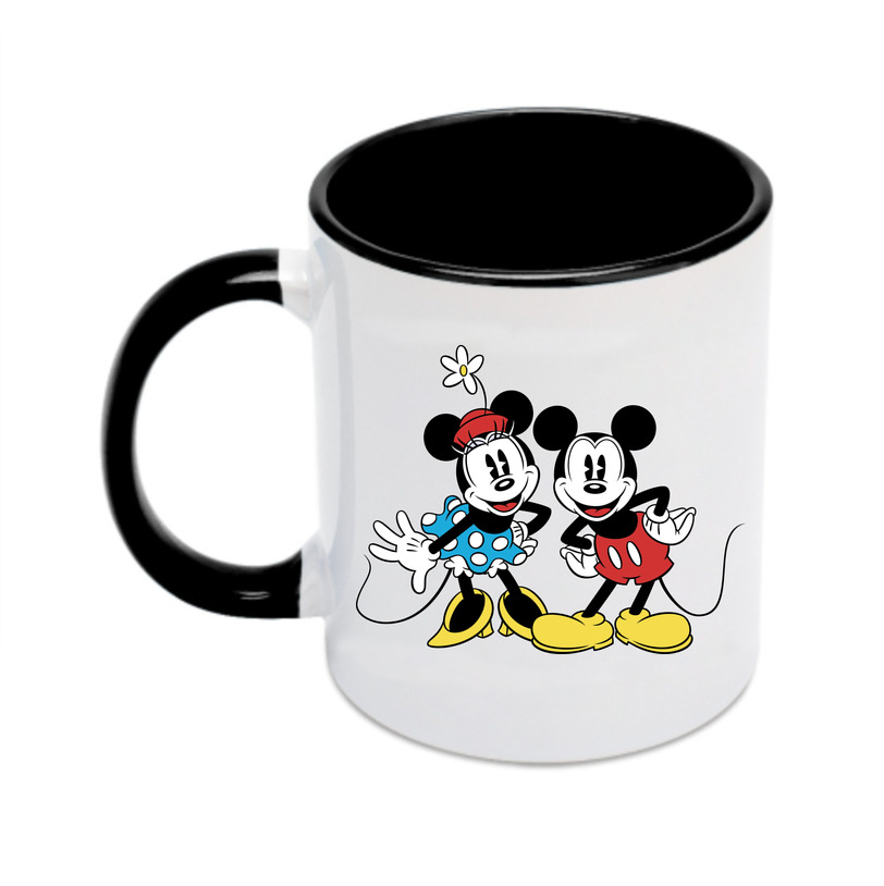 （画像用） ミッキーマウス Mickey Mouse カラーマグカップ