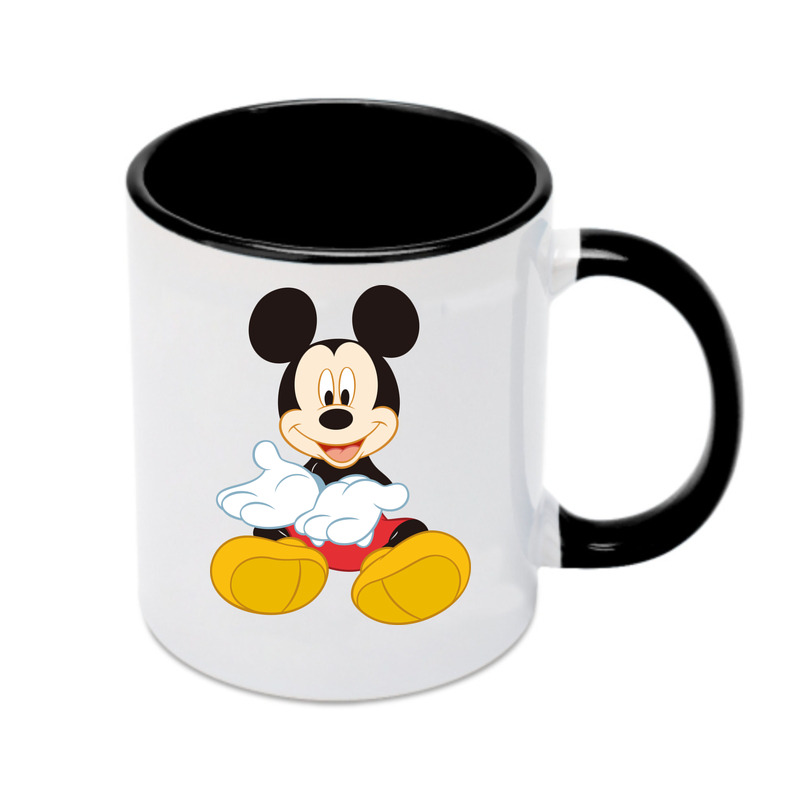 （画像用） ミッキーマウス Mickey Mouse カラーマグカップ