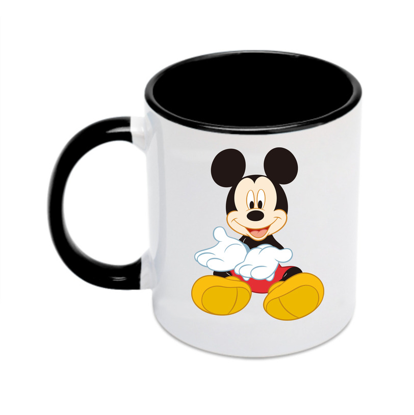 （画像用） ミッキーマウス Mickey Mouse カラーマグカップ