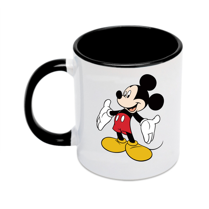 ミッキーマウス Mickey Mouse カラーマグカップ
