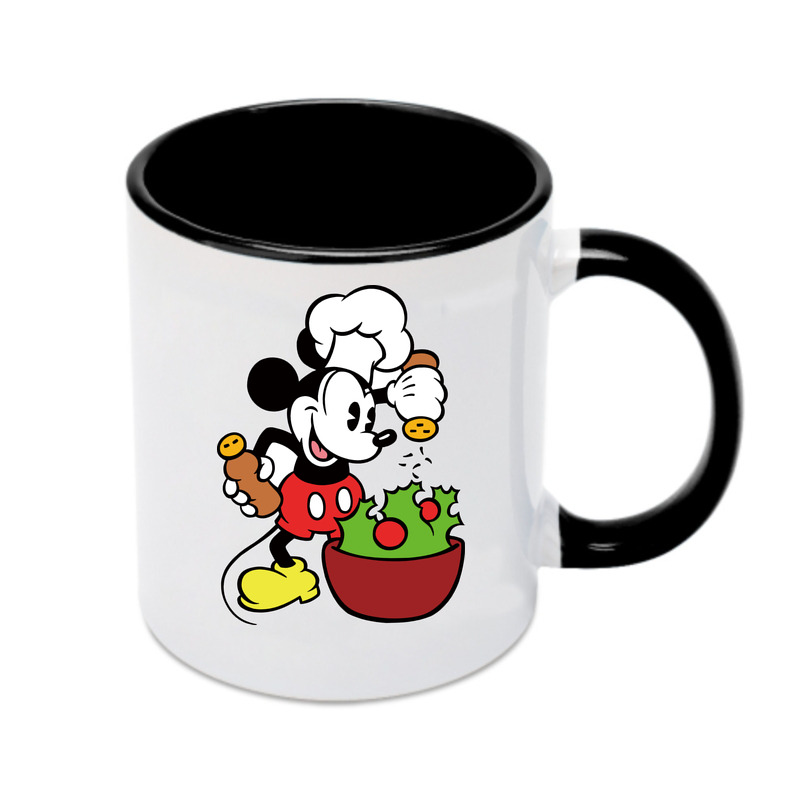 （画像用） ミッキーマウス Mickey Mouse カラーマグカップ