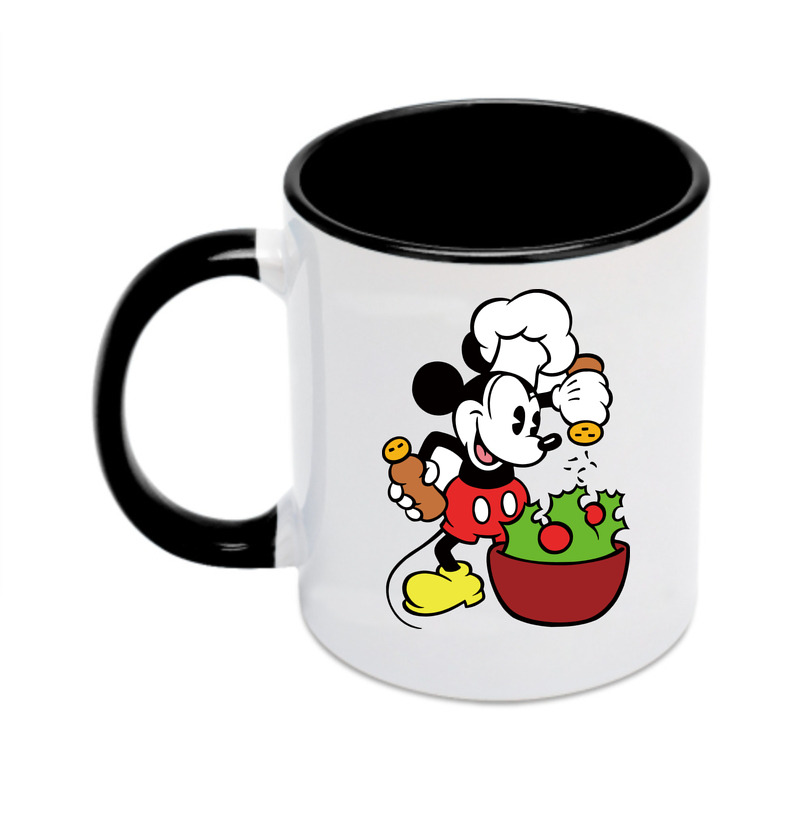 （画像用） ミッキーマウス Mickey Mouse カラーマグカップ