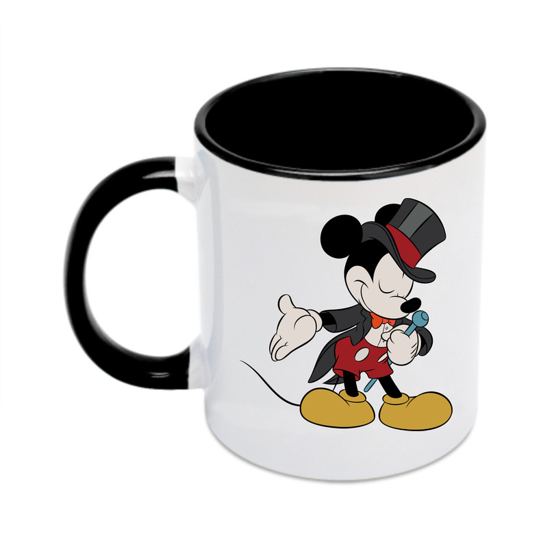 （画像用） ミッキーマウス Mickey Mouse カラーマグカップ