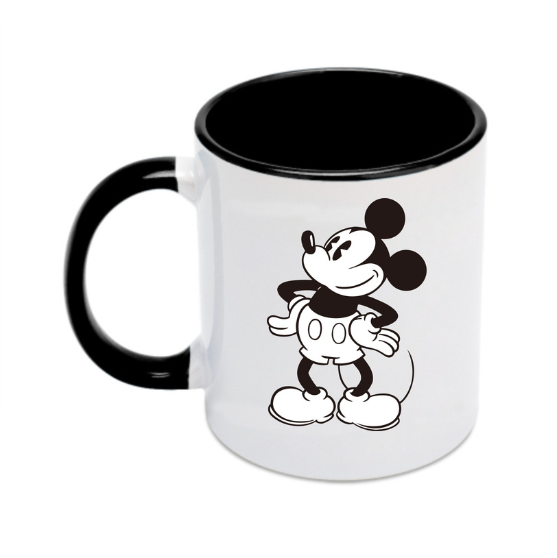 ミッキーマウス Mickey Mouse カラーマグカップ
