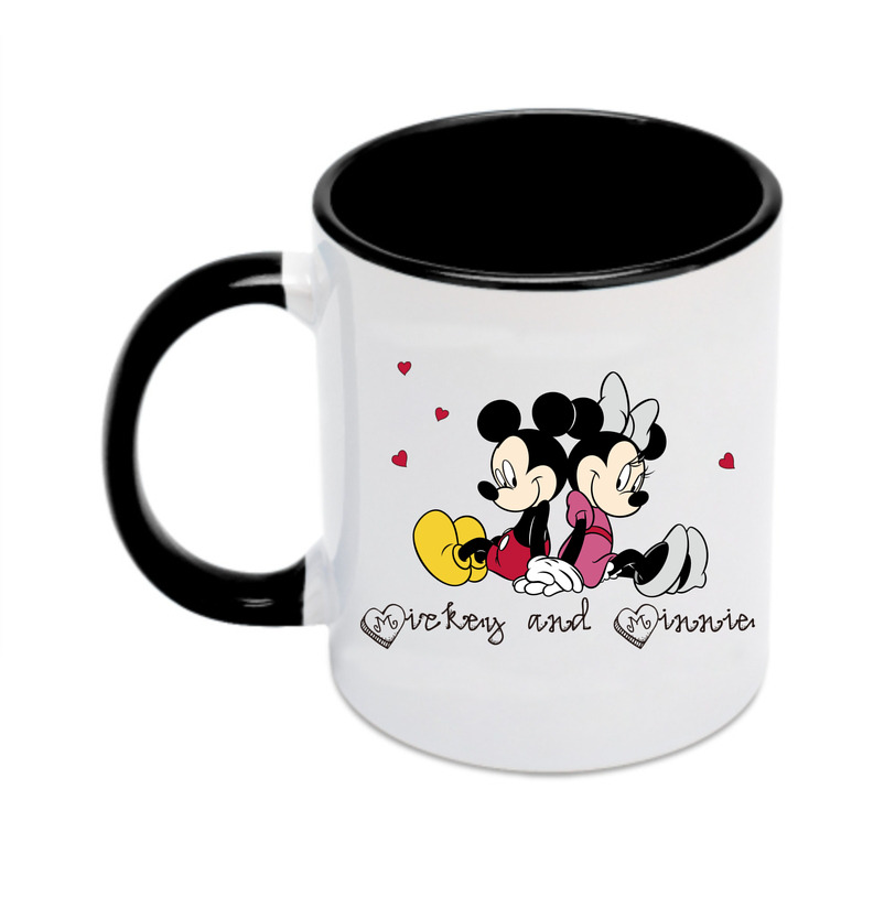 （画像用） ミッキーマウス Mickey Mouse カラーマグカップ