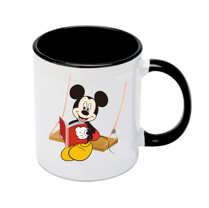 （画像用） ミッキーマウス Mickey Mouse カラーマグカップ