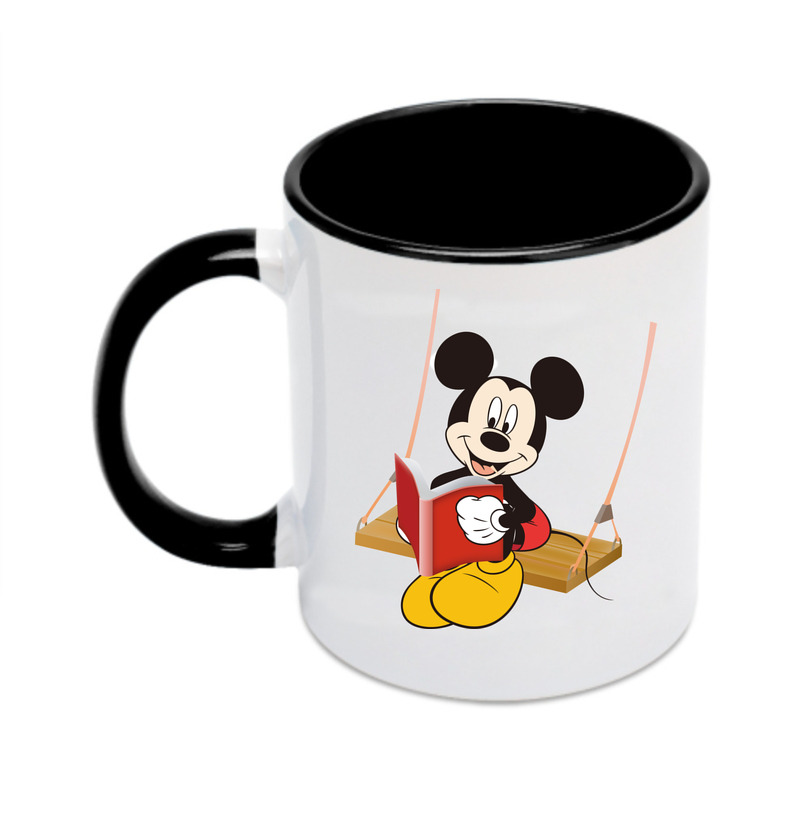 （画像用） ミッキーマウス Mickey Mouse カラーマグカップ