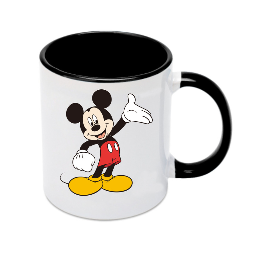 （画像用） ミッキーマウス Mickey Mouse カラーマグカップ
