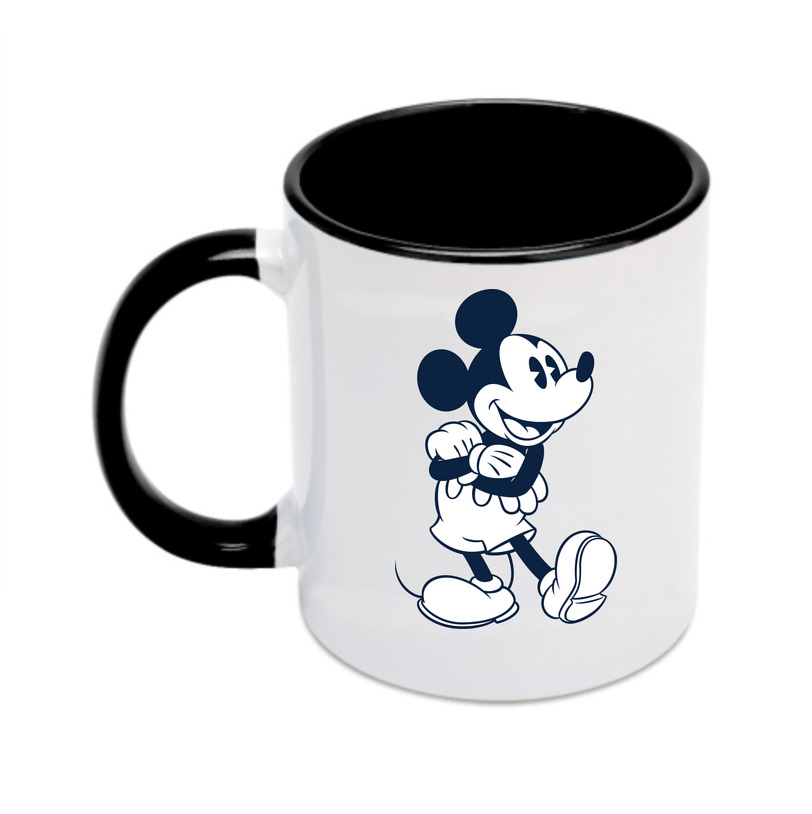 （画像用） ミッキーマウス Mickey Mouse カラーマグカップ