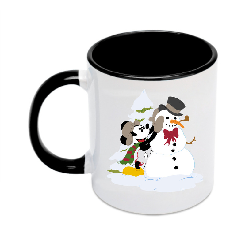 （画像用） ミッキーマウス Mickey Mouse カラーマグカップ