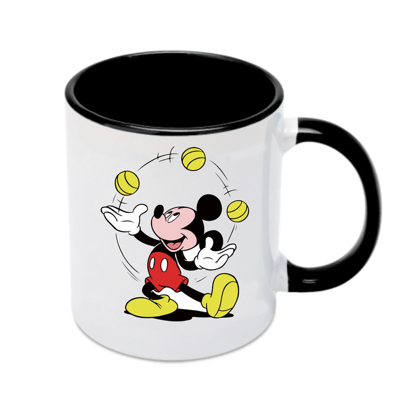 （画像用） ミッキーマウス Mickey Mouse カラーマグカップ