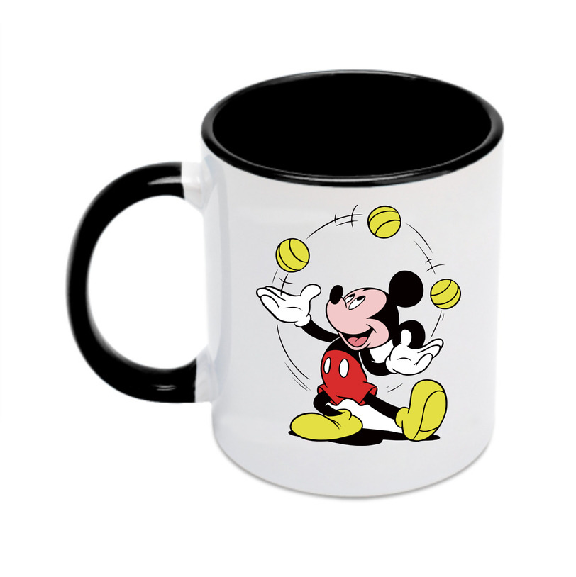 （画像用） ミッキーマウス Mickey Mouse カラーマグカップ