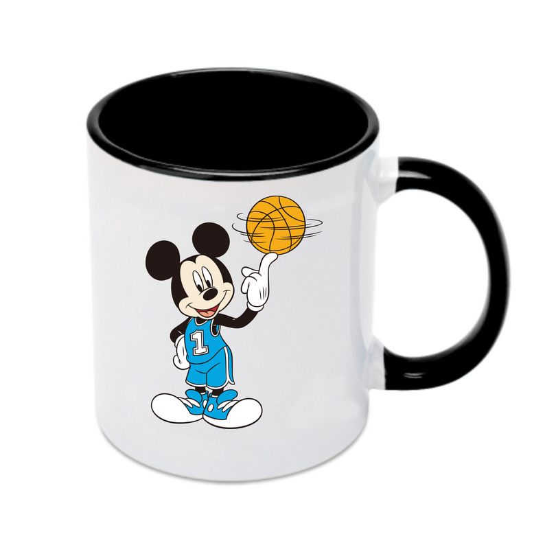 （画像用） ミッキーマウス Mickey Mouse カラーマグカップ