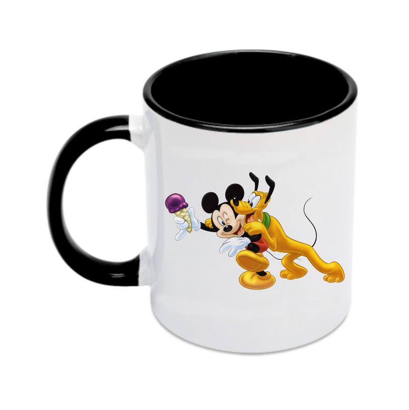 （画像用） ミッキーマウス Mickey Mouse カラーマグカップ