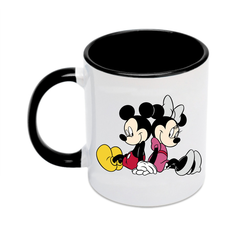 （画像用） ミッキーマウス Mickey Mouse カラーマグカップ