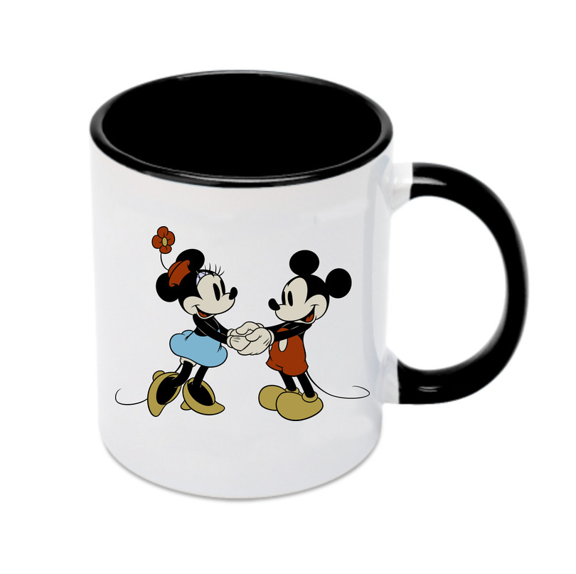 （画像用） ミッキーマウス Mickey Mouse カラーマグカップ