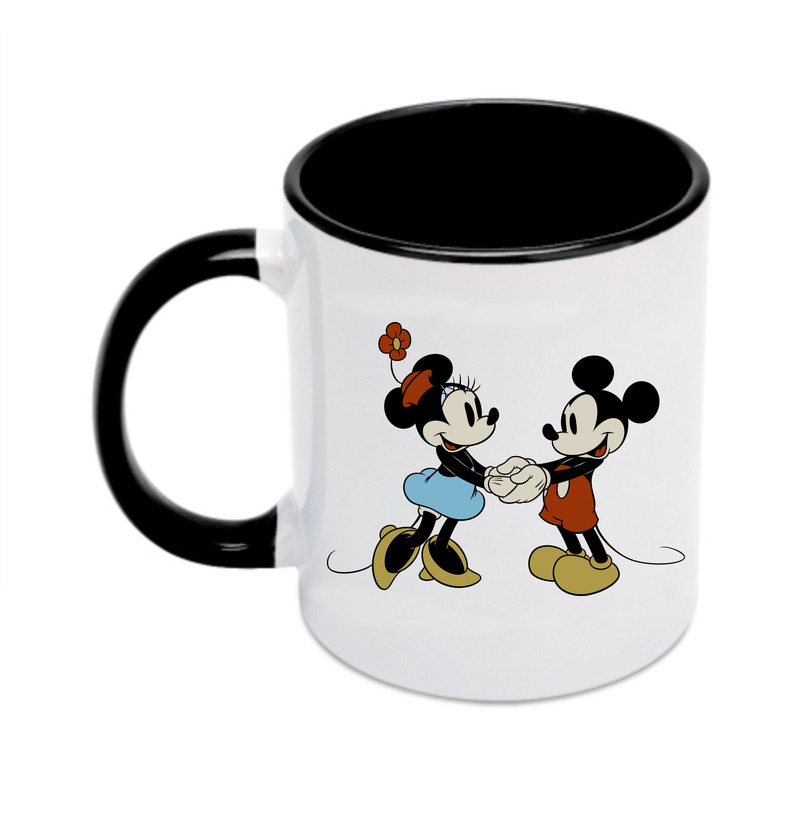 （画像用） ミッキーマウス Mickey Mouse カラーマグカップ