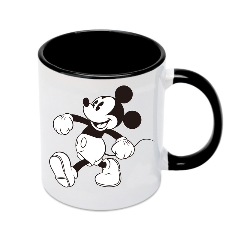 （画像用） ミッキーマウス Mickey Mouse カラーマグカップ