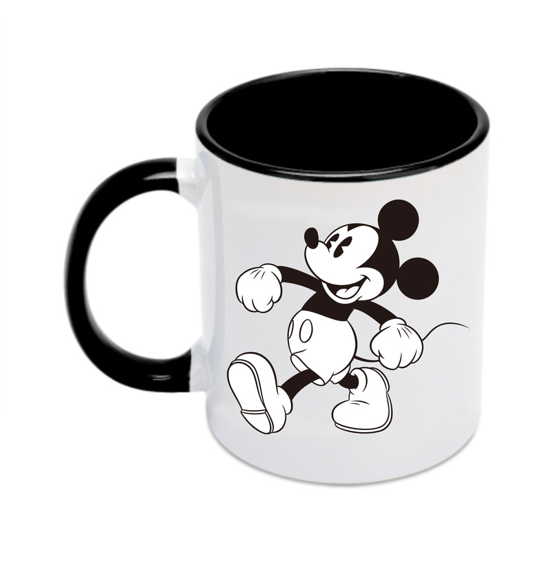 （画像用） ミッキーマウス Mickey Mouse カラーマグカップ