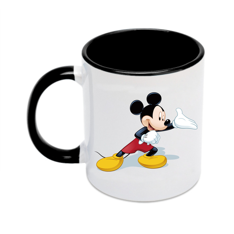 （画像用） ミッキーマウス Mickey Mouse カラーマグカップ